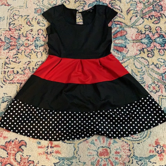 Madison Leigh Fit &Flare Dress - Picture 2 of 3